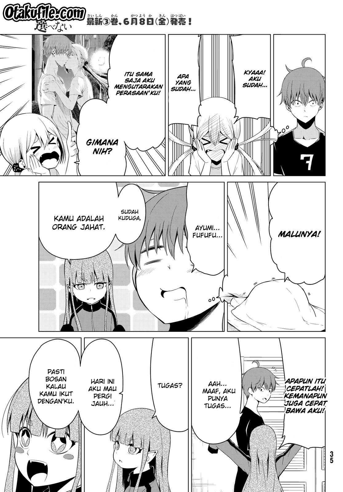Sekai ka Kanojo ka Erabenai Chapter 14 Gambar 10