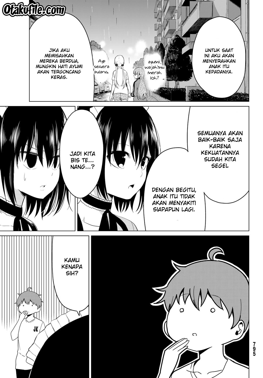Sekai ka Kanojo ka Erabenai Chapter 13 Gambar 28