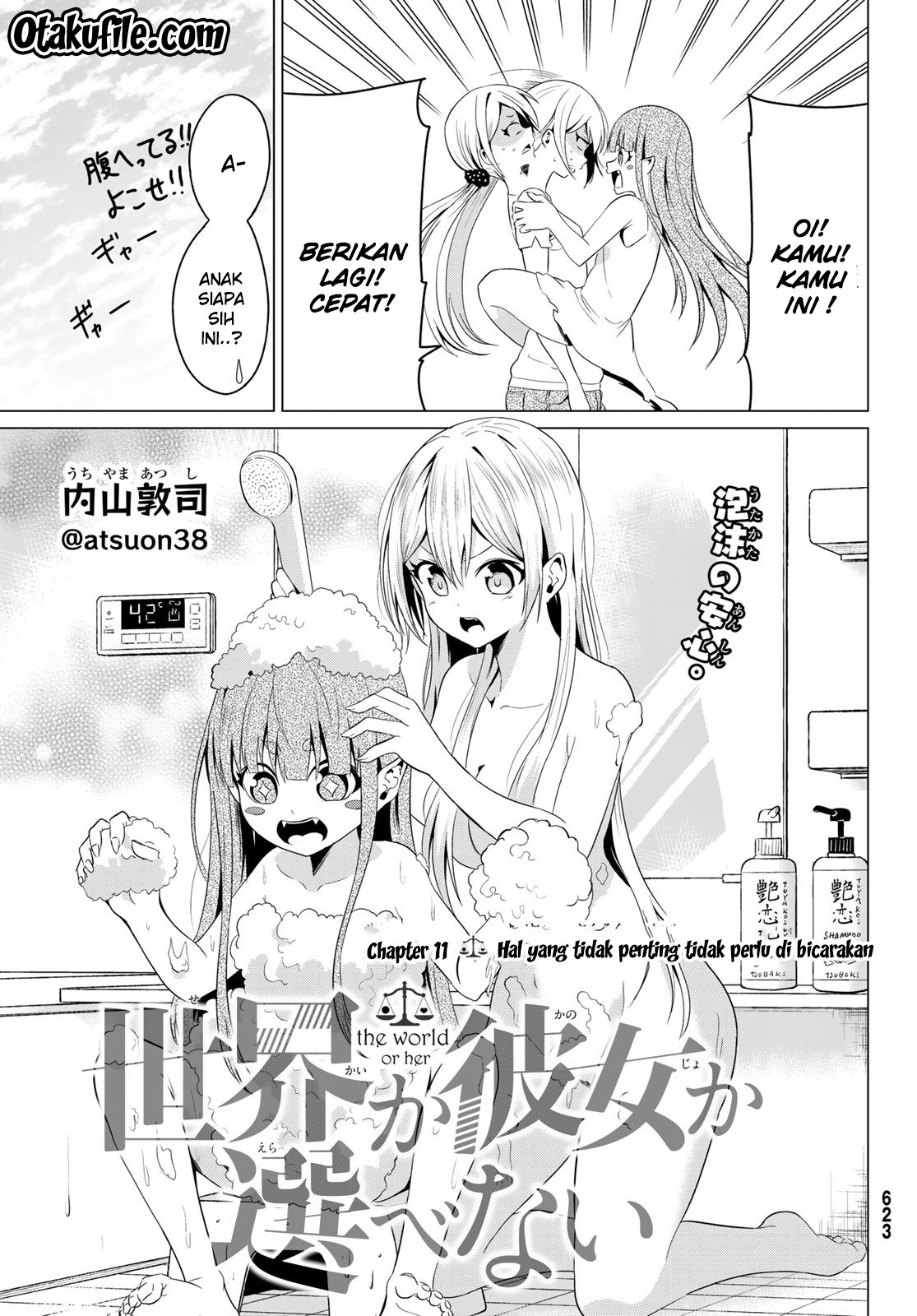 Sekai ka Kanojo ka Erabenai Chapter 11 Gambar 3