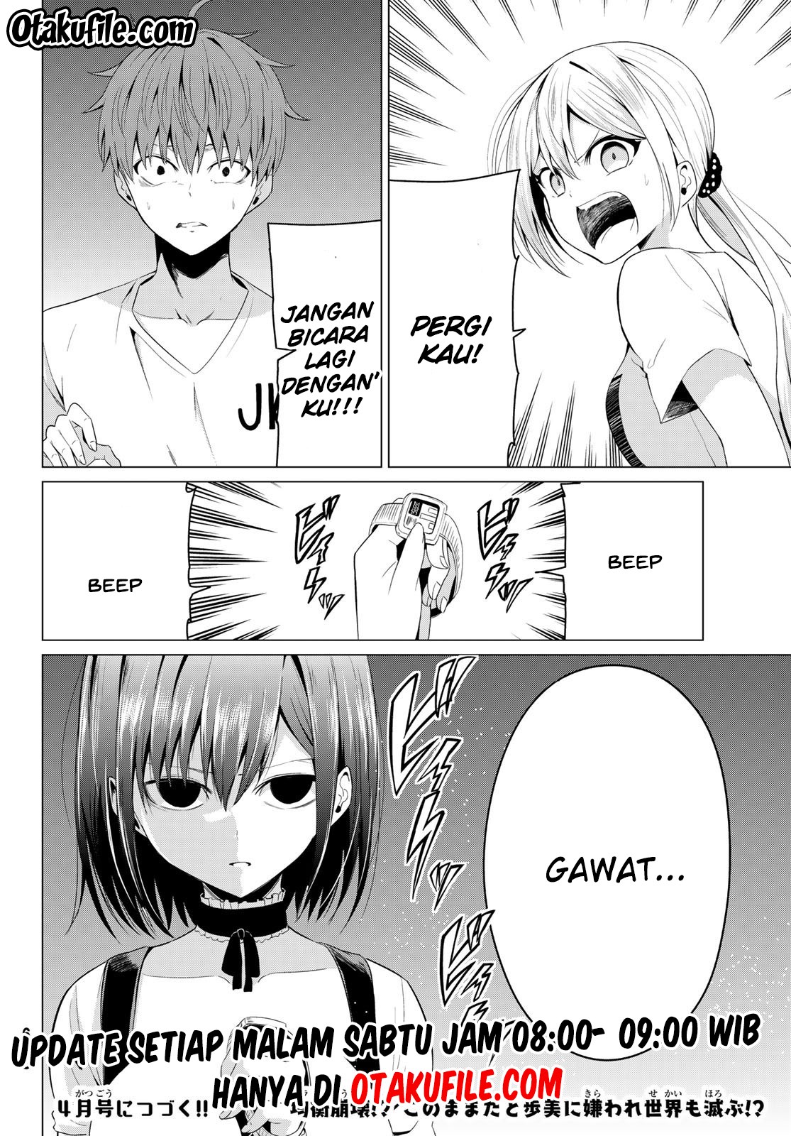 Sekai ka Kanojo ka Erabenai Chapter 11 Gambar 38