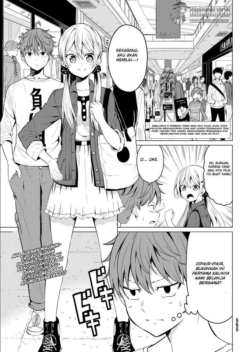 Sekai ka Kanojo ka Erabenai Chapter 03 Gambar 3