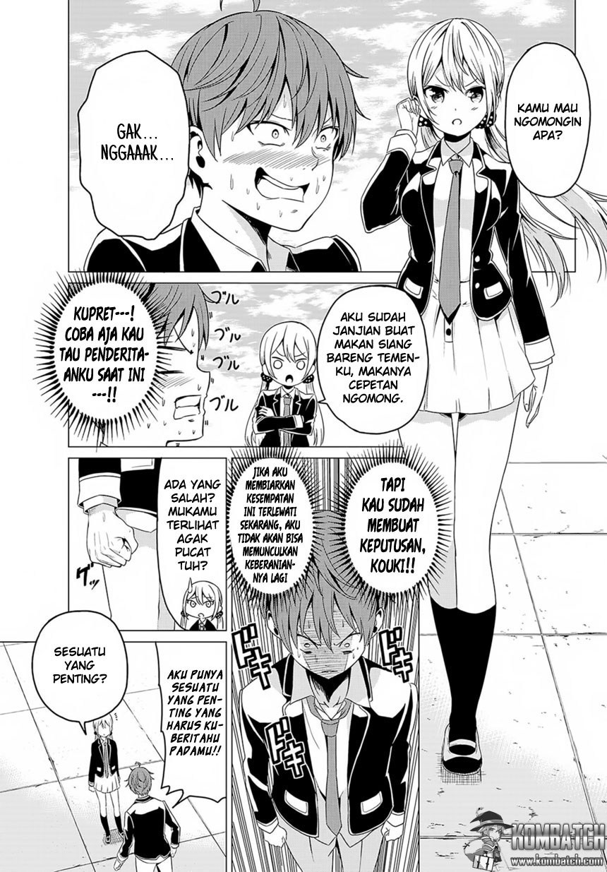 Sekai ka Kanojo ka Erabenai Chapter 01 Gambar 14