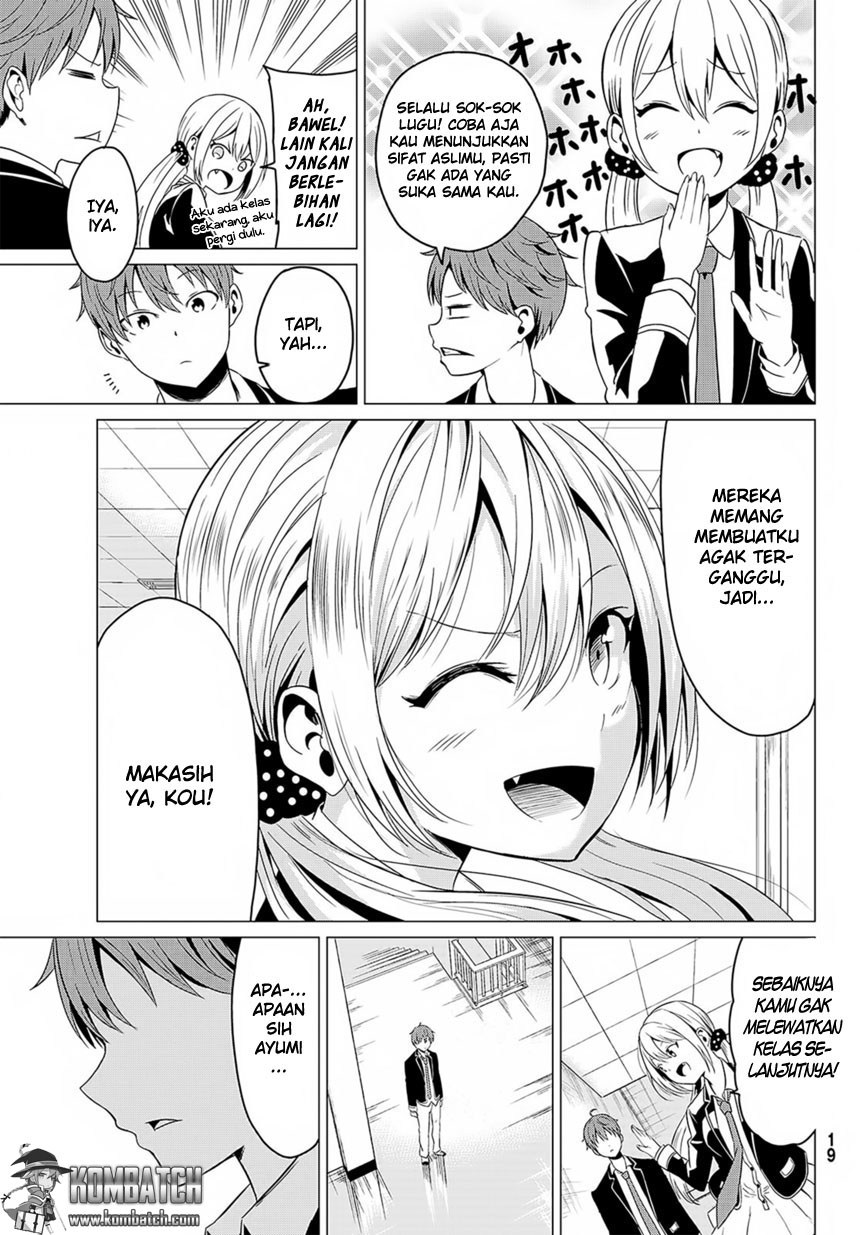 Sekai ka Kanojo ka Erabenai Chapter 01 Gambar 8