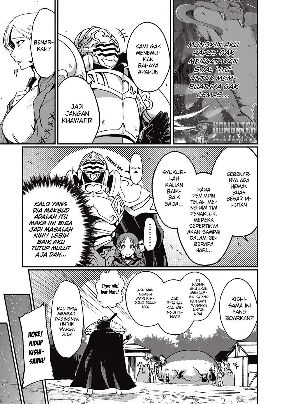 Gaikotsu Kishi-sama, Tadaima Isekai e Odekake-chuu Chapter 3 Gambar 18