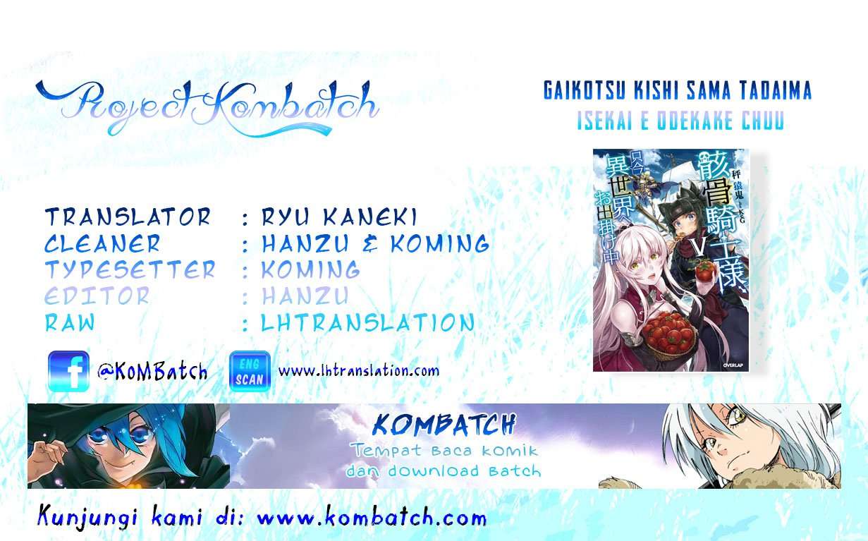 Baca Gaikotsu Kishi-sama, Tadaima Isekai e Odekake-chuu Chapter 3 Gambar 2
