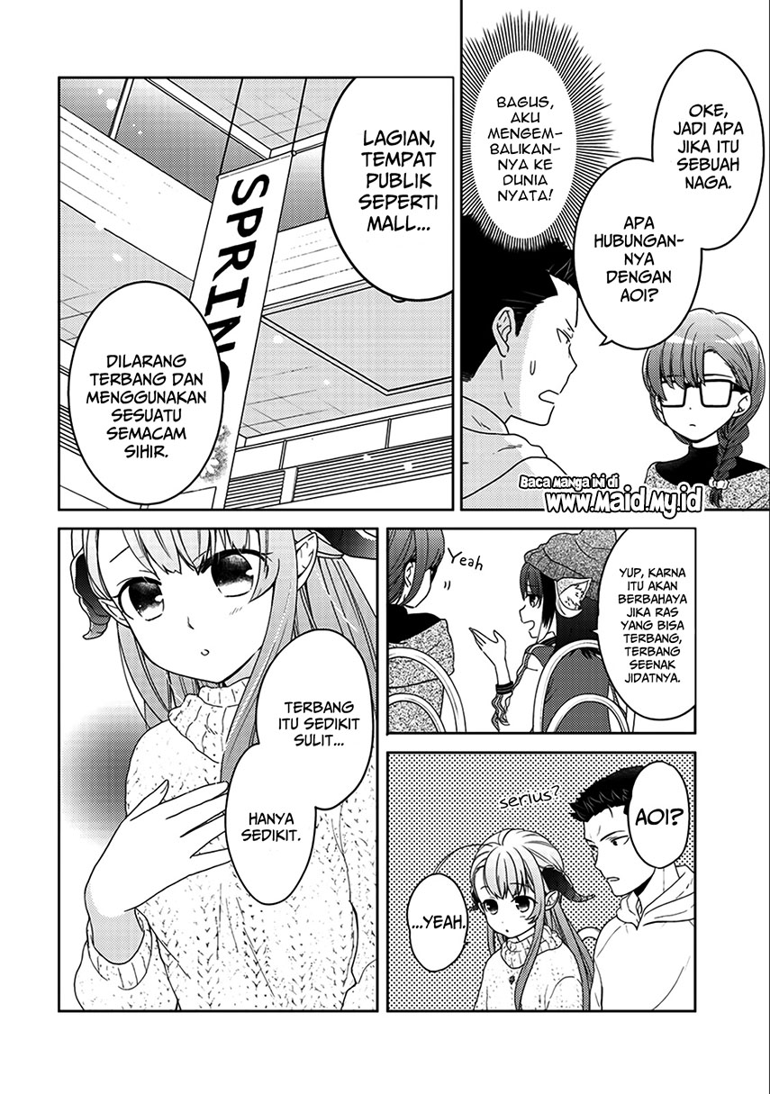Kitaku Tochuu de Yome to Musume ga Dekita n dakedo, Dragon datta Chapter 06 Gambar 14