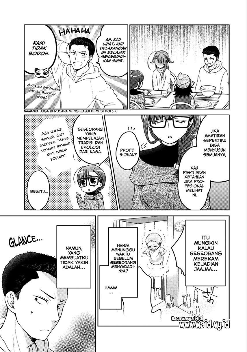 Kitaku Tochuu de Yome to Musume ga Dekita n dakedo, Dragon datta Chapter 06 Gambar 17