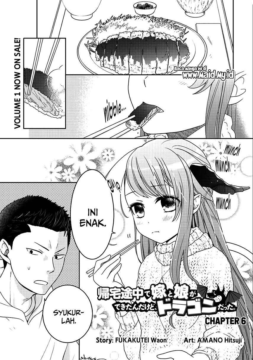 Kitaku Tochuu de Yome to Musume ga Dekita n dakedo, Dragon datta Chapter 06 Gambar 5