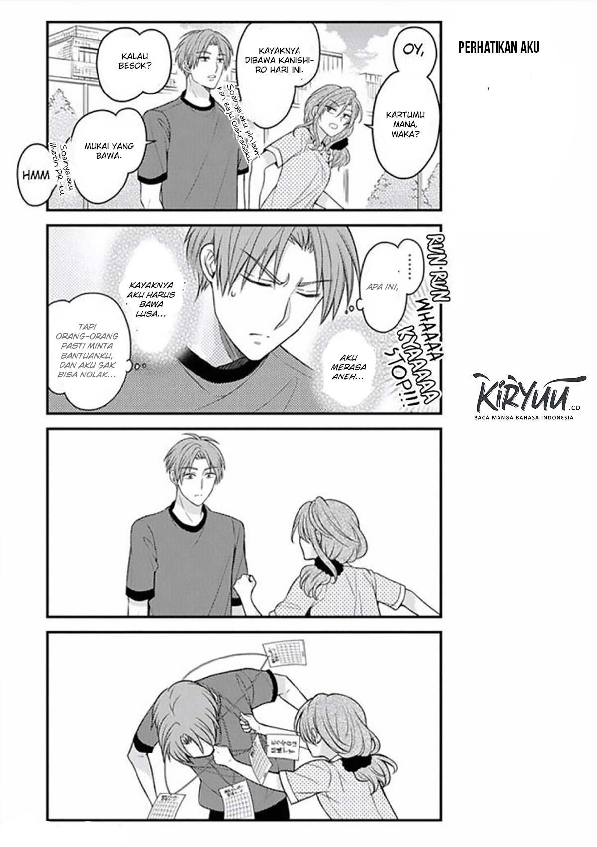 Gekkan Shoujo Nozaki-kun Chapter 77 Gambar 12