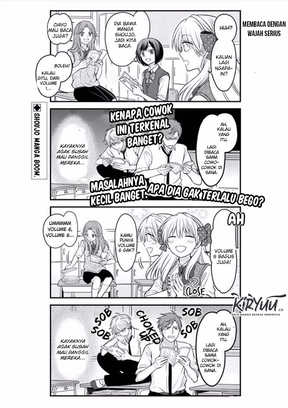 Gekkan Shoujo Nozaki-kun Chapter 77 Gambar 3