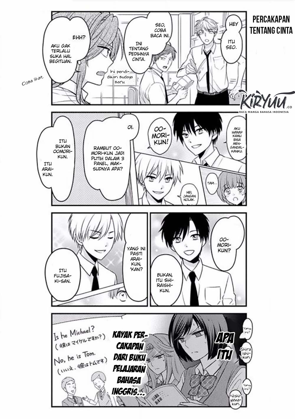 Gekkan Shoujo Nozaki-kun Chapter 77 Gambar 5