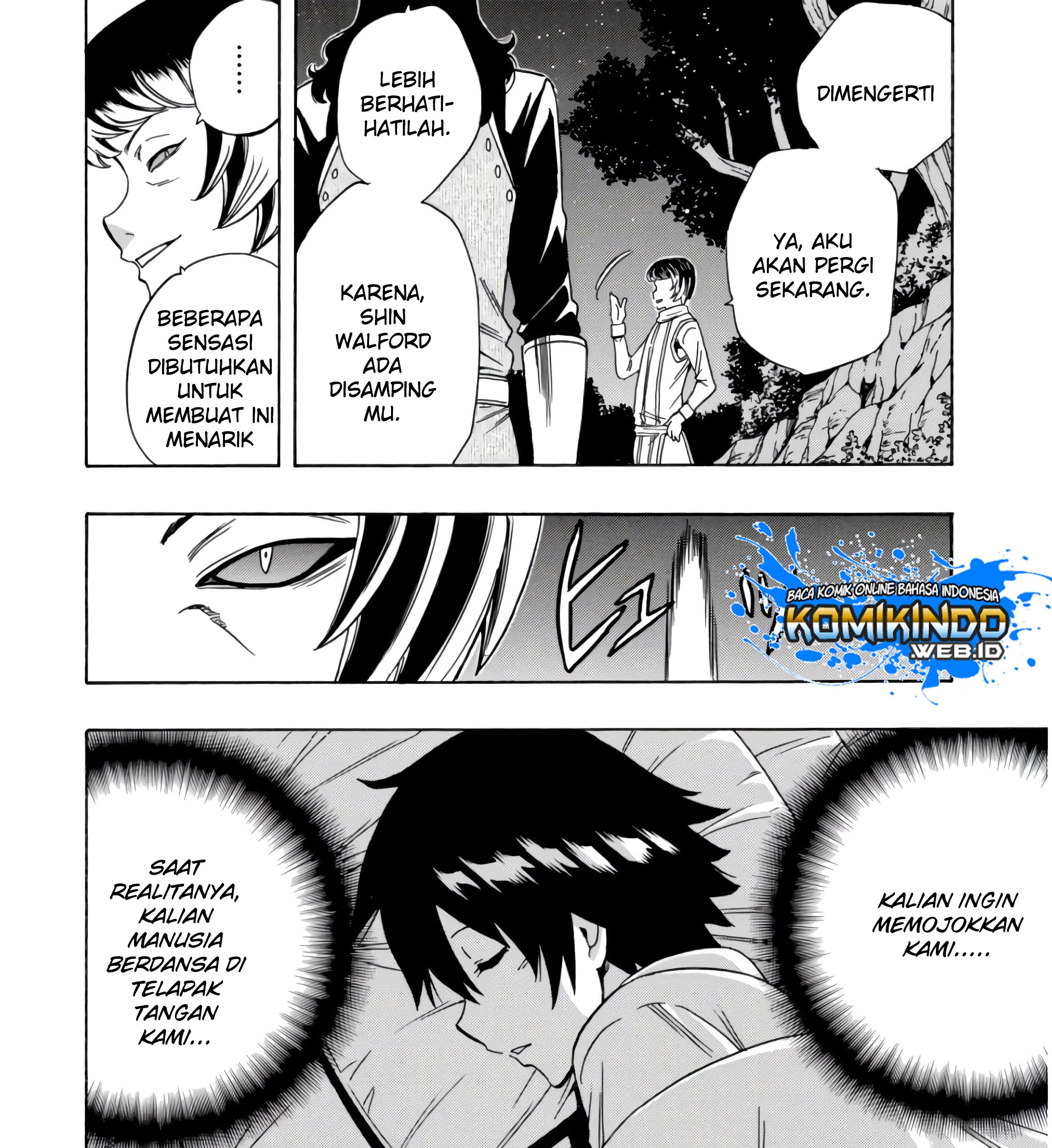 Kenja no Mago Chapter 40 Gambar 34