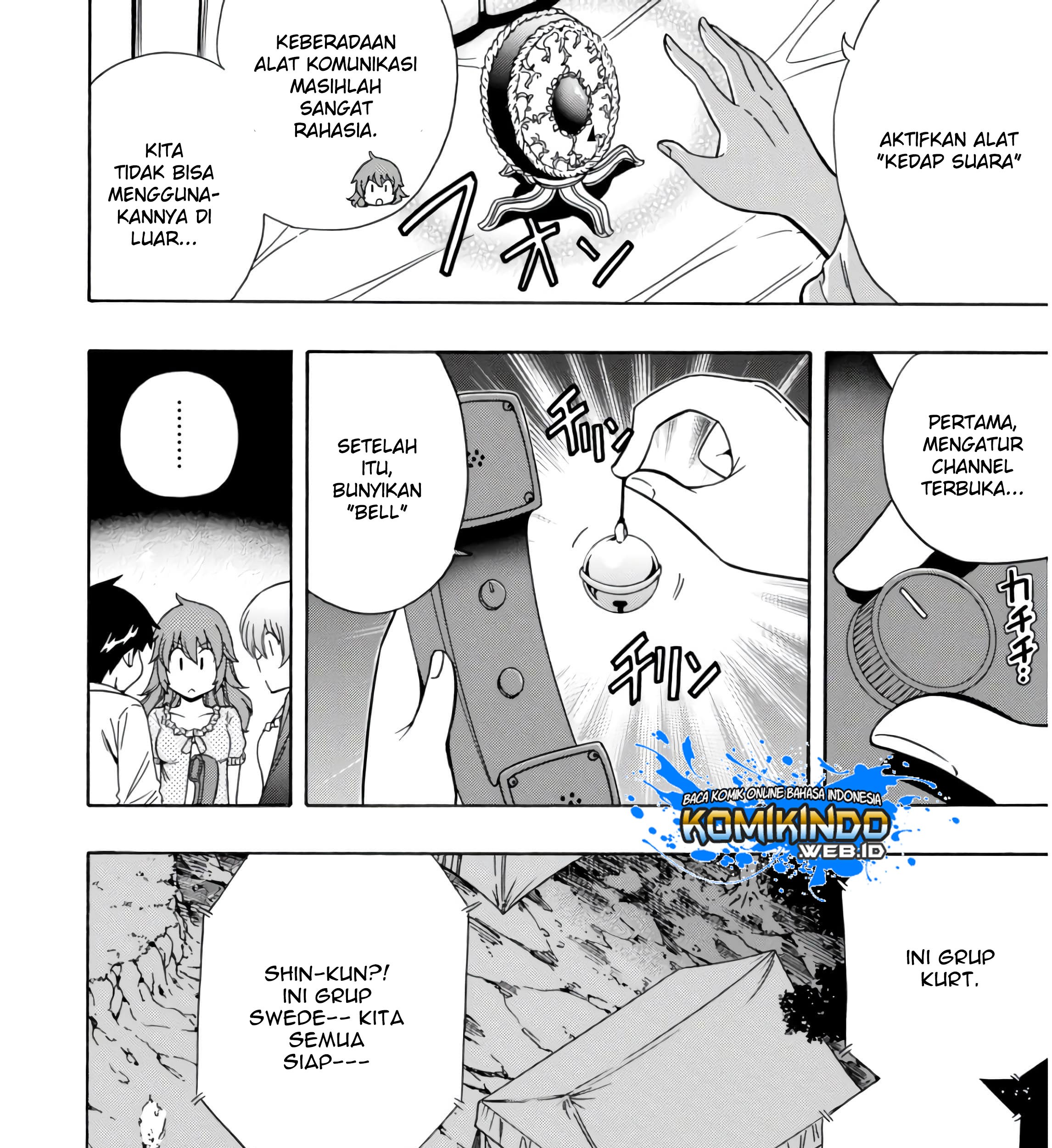 Kenja no Mago Chapter 40 Gambar 4