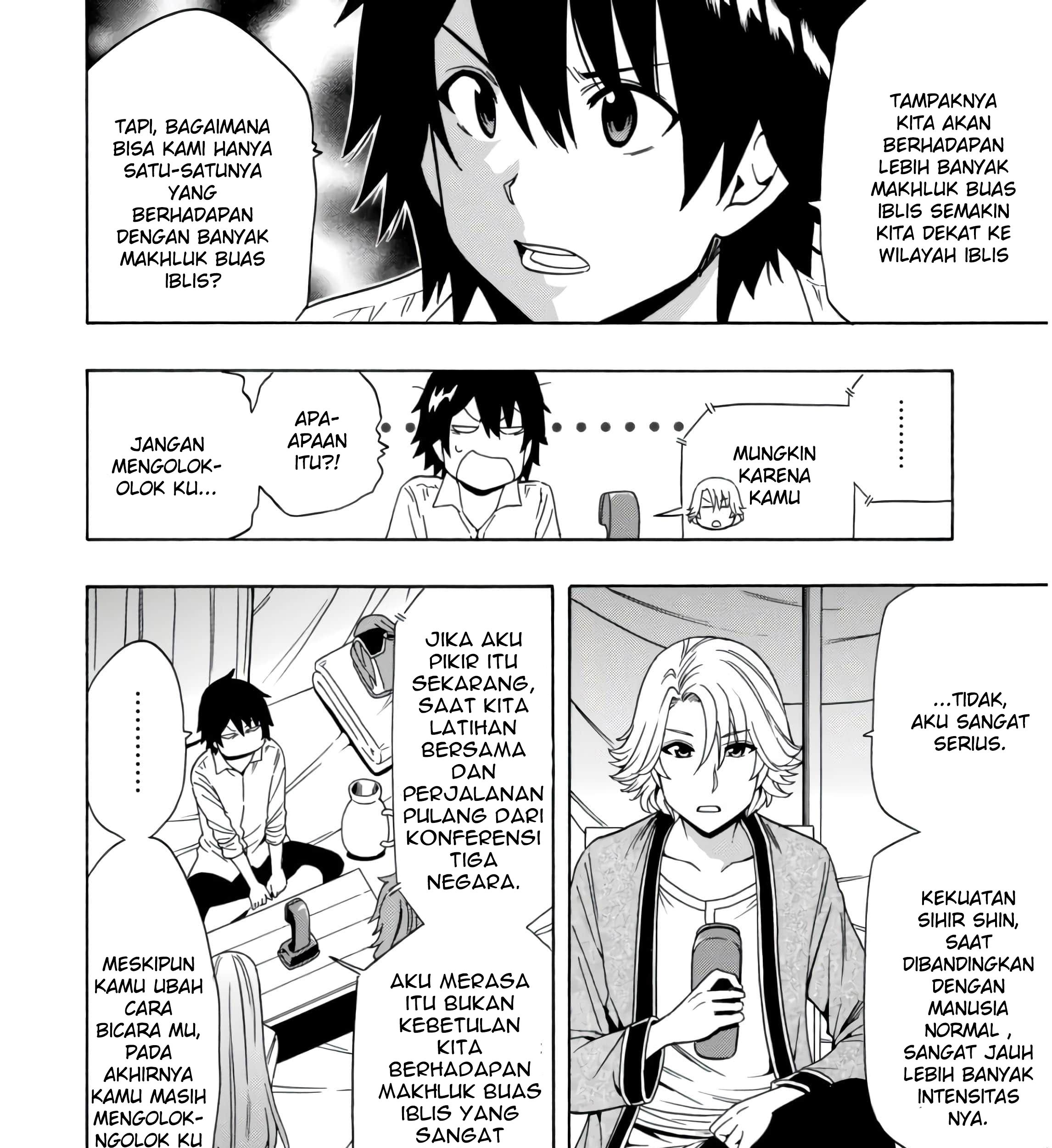 Kenja no Mago Chapter 40 Gambar 8