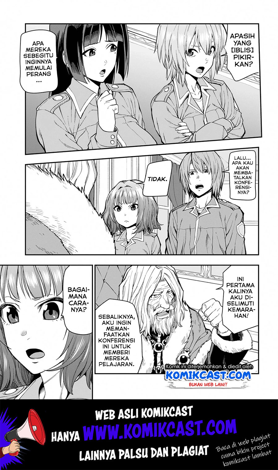 Konjiki no Moji Tsukai: Yuusha Yonin ni Makikomareta Unique Cheat Chapter 61 Gambar 4