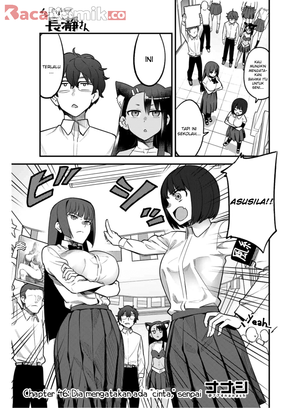 Baca Komik Ijiranaide, Nagatoro-san Chapter 46 Gambar 1
