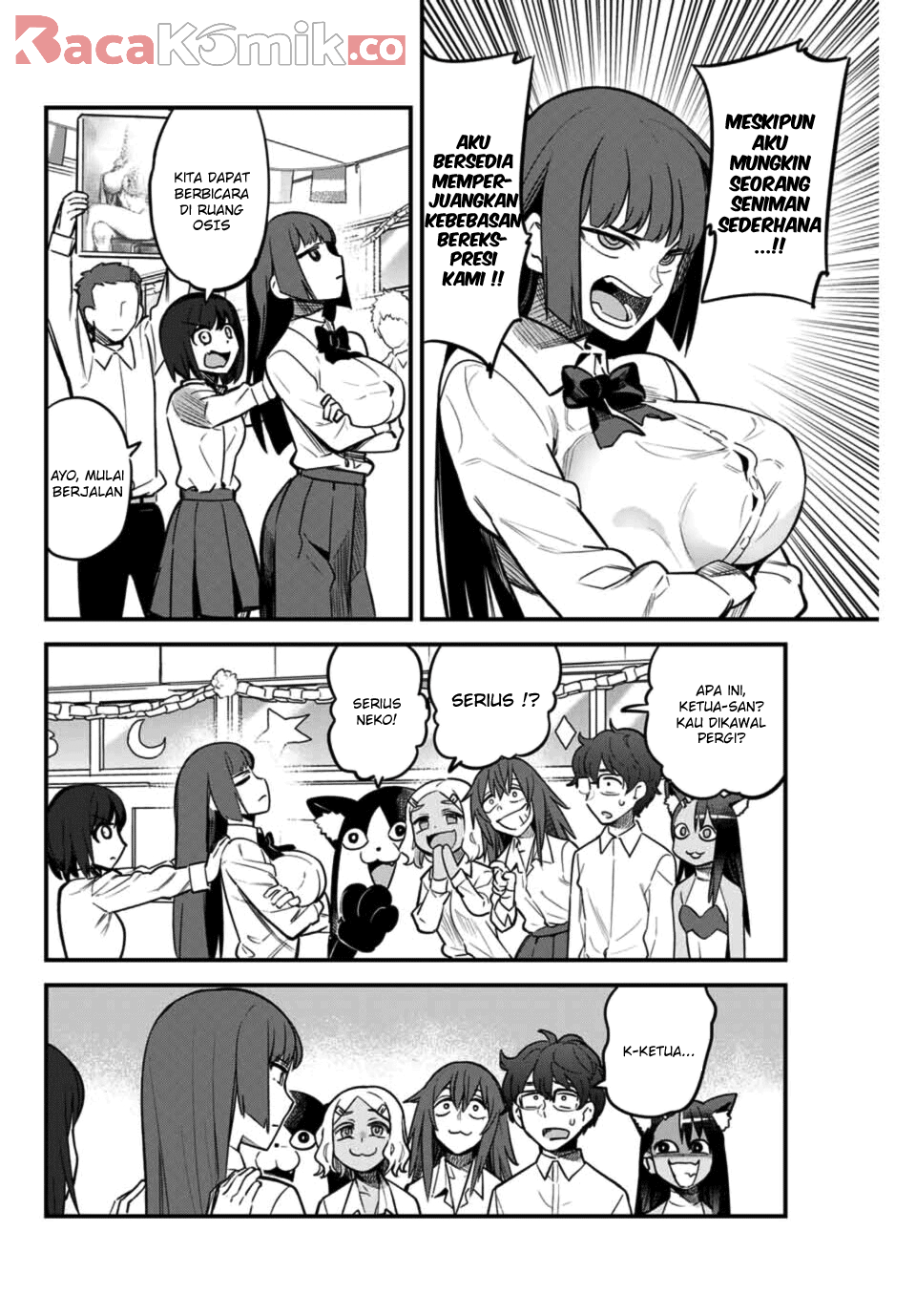 Baca Ijiranaide, Nagatoro-san Chapter 46 Gambar 2