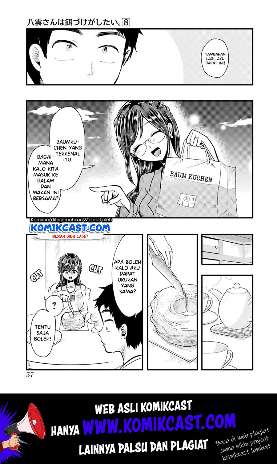 Yakumo-san wa Ezuke ga Shitai. Chapter 53 Gambar 12