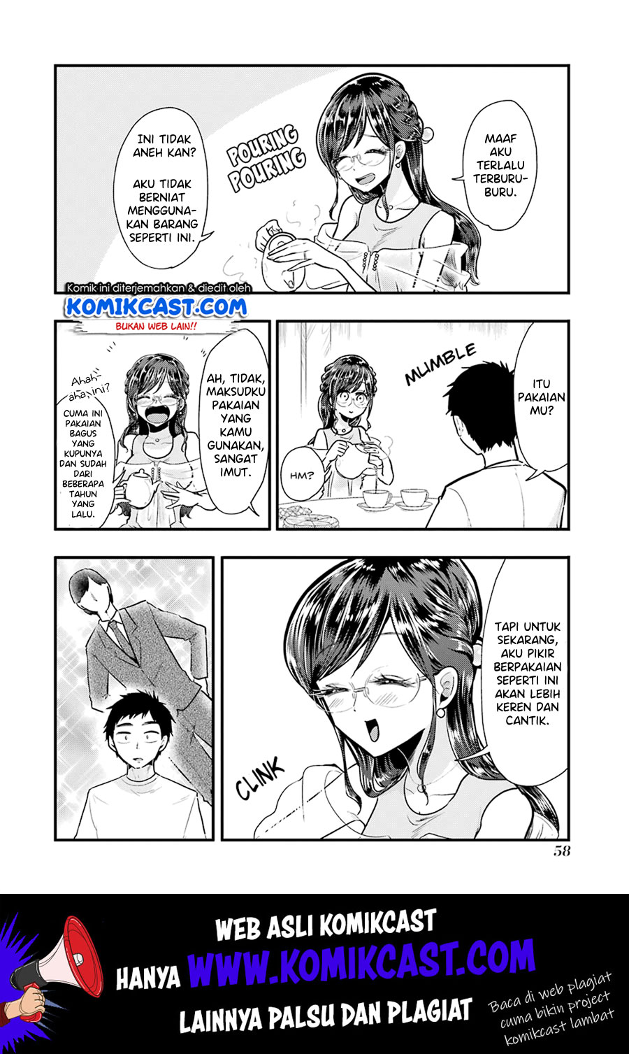 Yakumo-san wa Ezuke ga Shitai. Chapter 53 Gambar 13