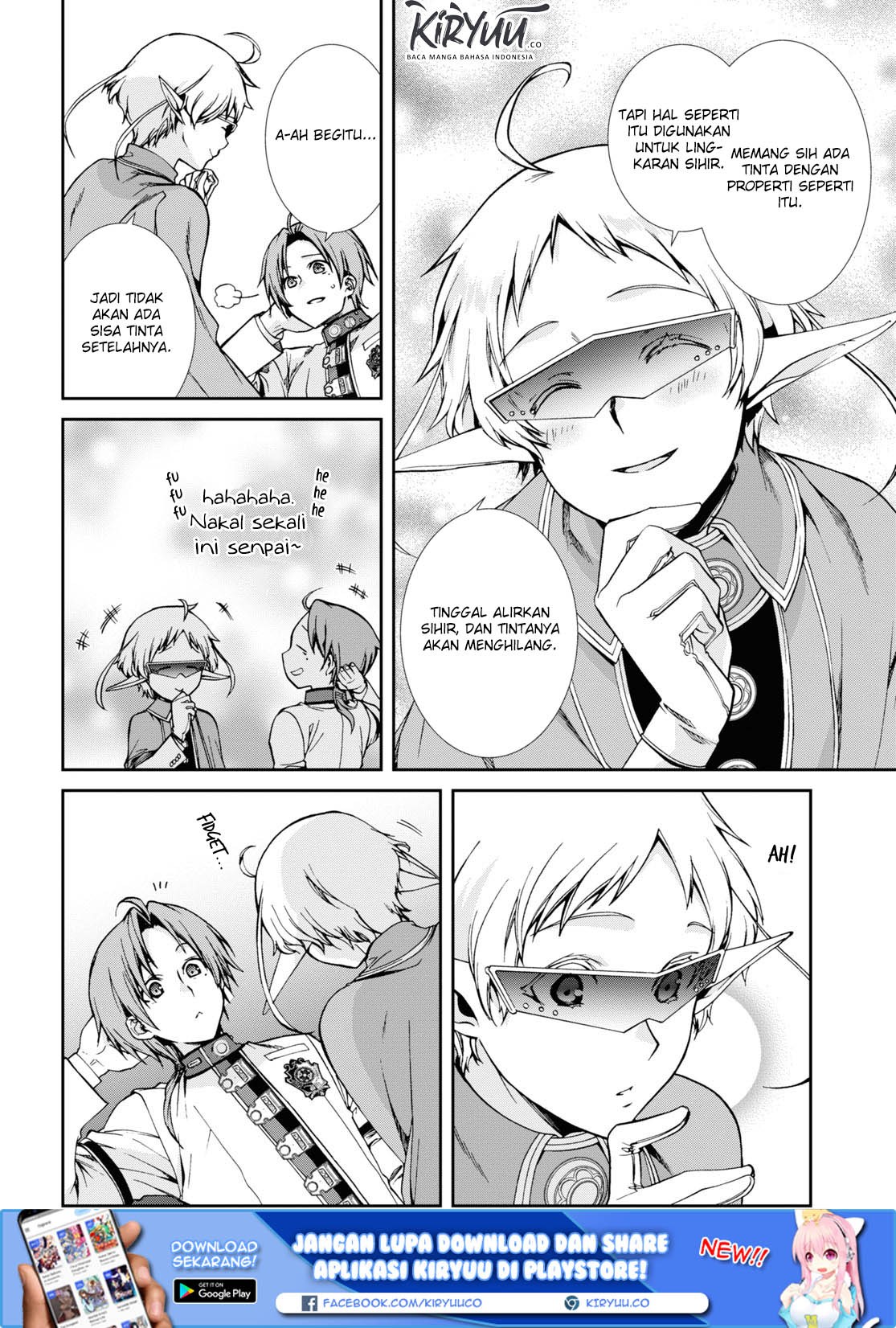 Mushoku Tensei: Isekai Ittara Honki Dasu Chapter 61 Gambar 22