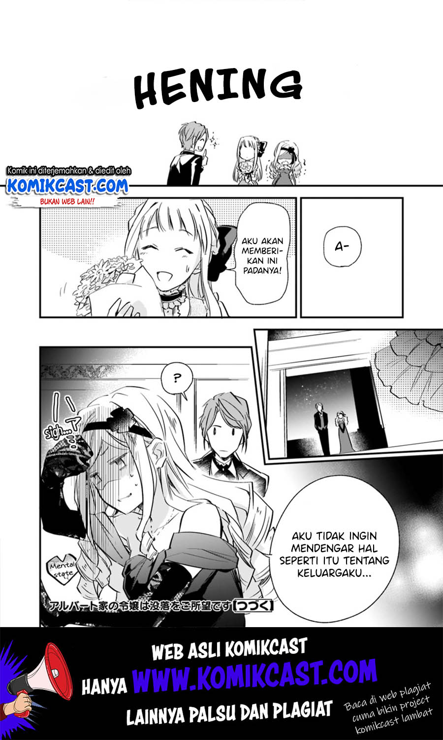 Albert Ke no Reijou wa Botsuraku wo go Shomou desu Chapter 04.2 Gambar 13