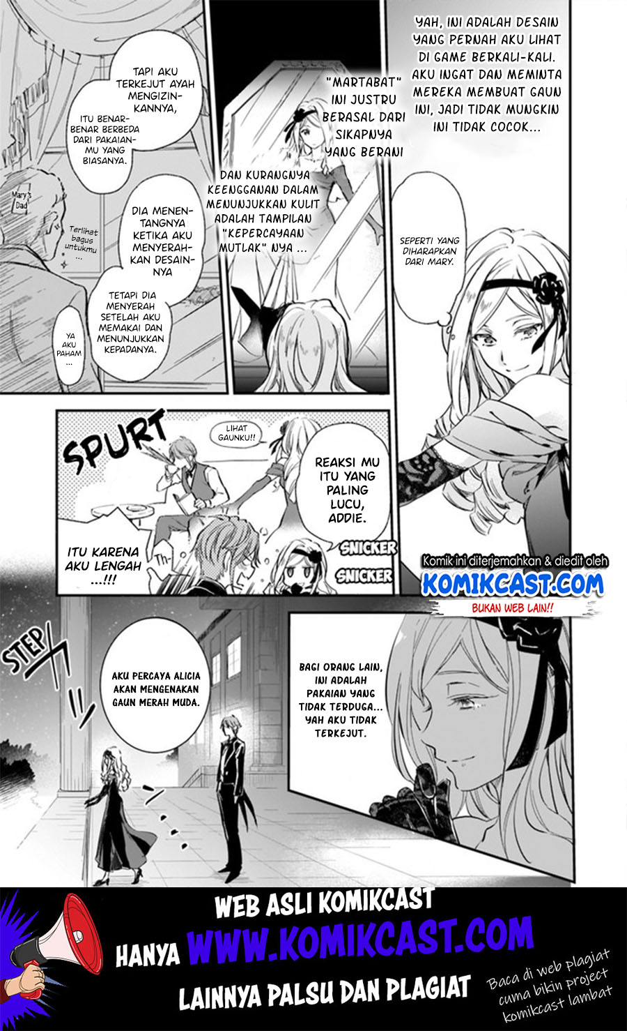Albert Ke no Reijou wa Botsuraku wo go Shomou desu Chapter 04.1 Gambar 8