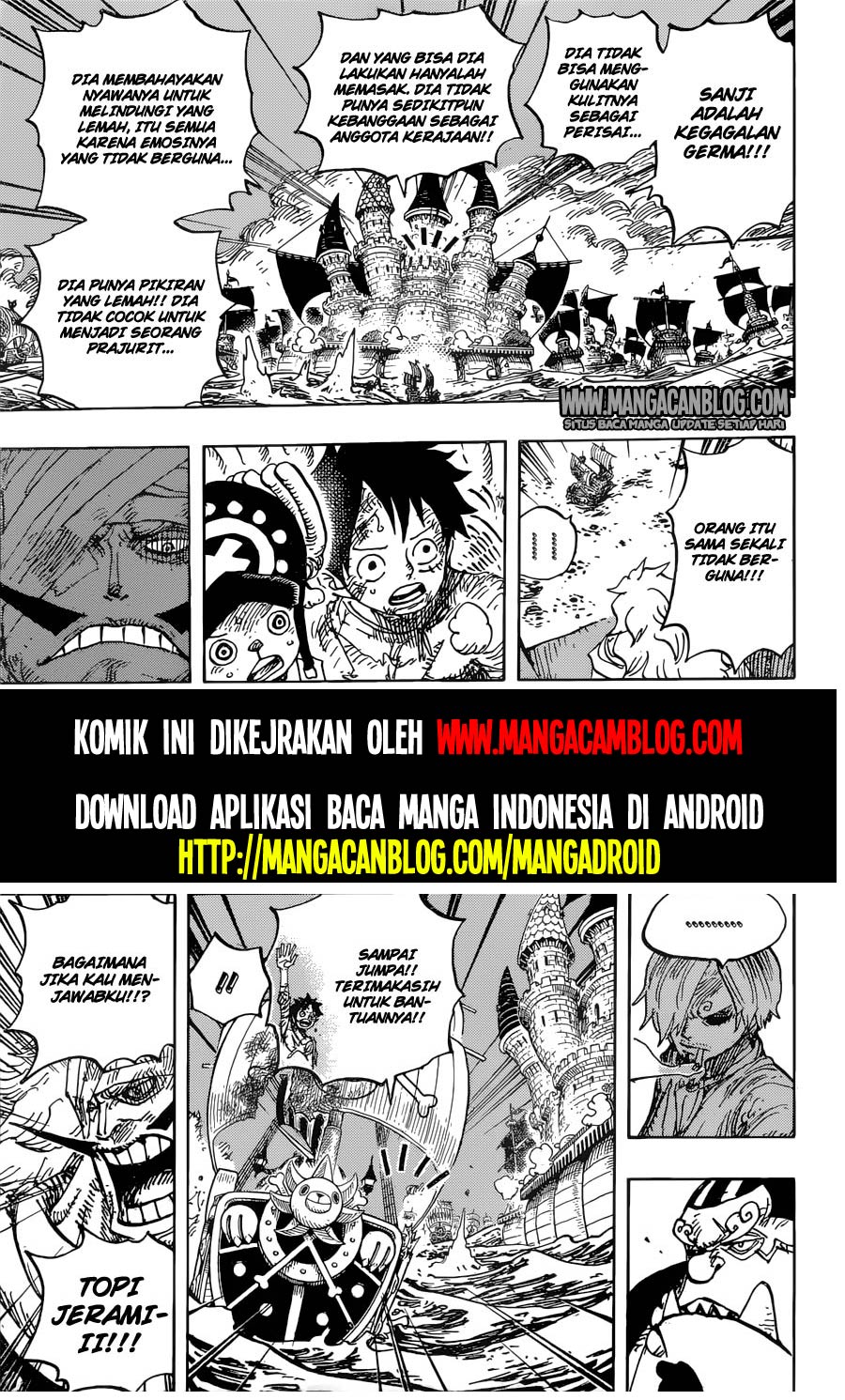 One Piece  Chapter 899 Gambar 11