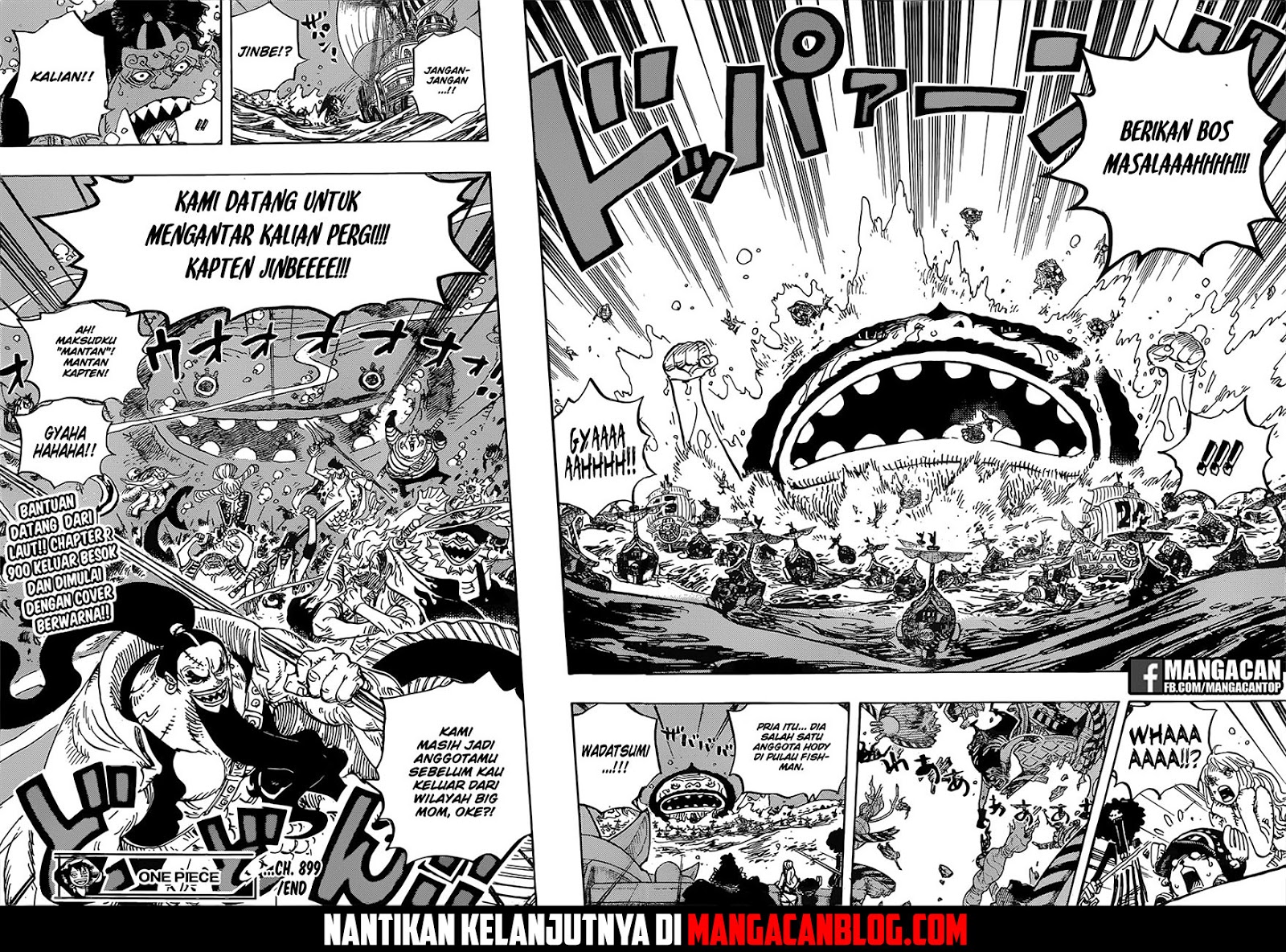 One Piece  Chapter 899 Gambar 16