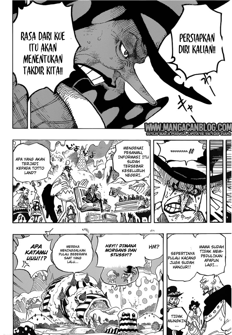 One Piece  Chapter 899 Gambar 4