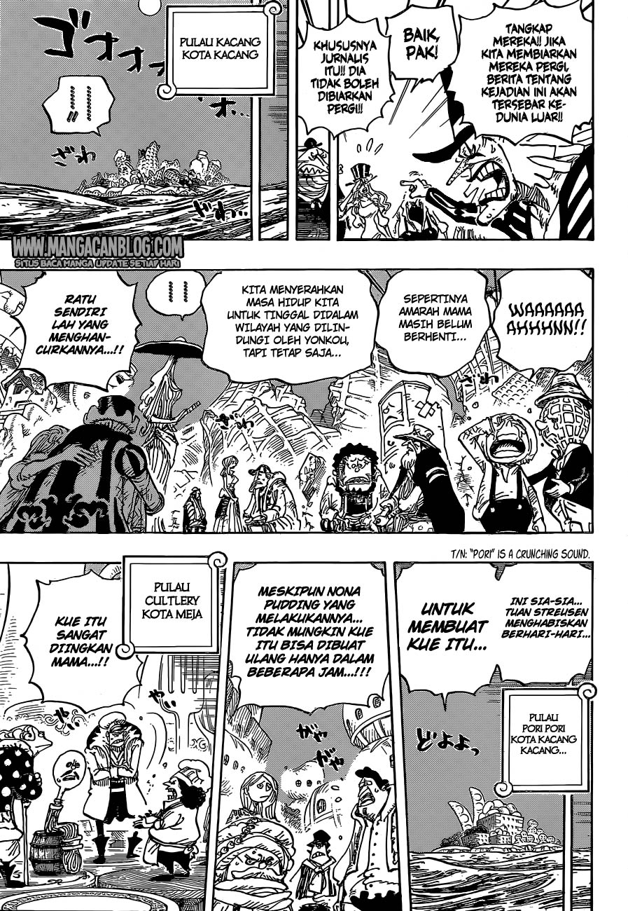 One Piece  Chapter 899 Gambar 5