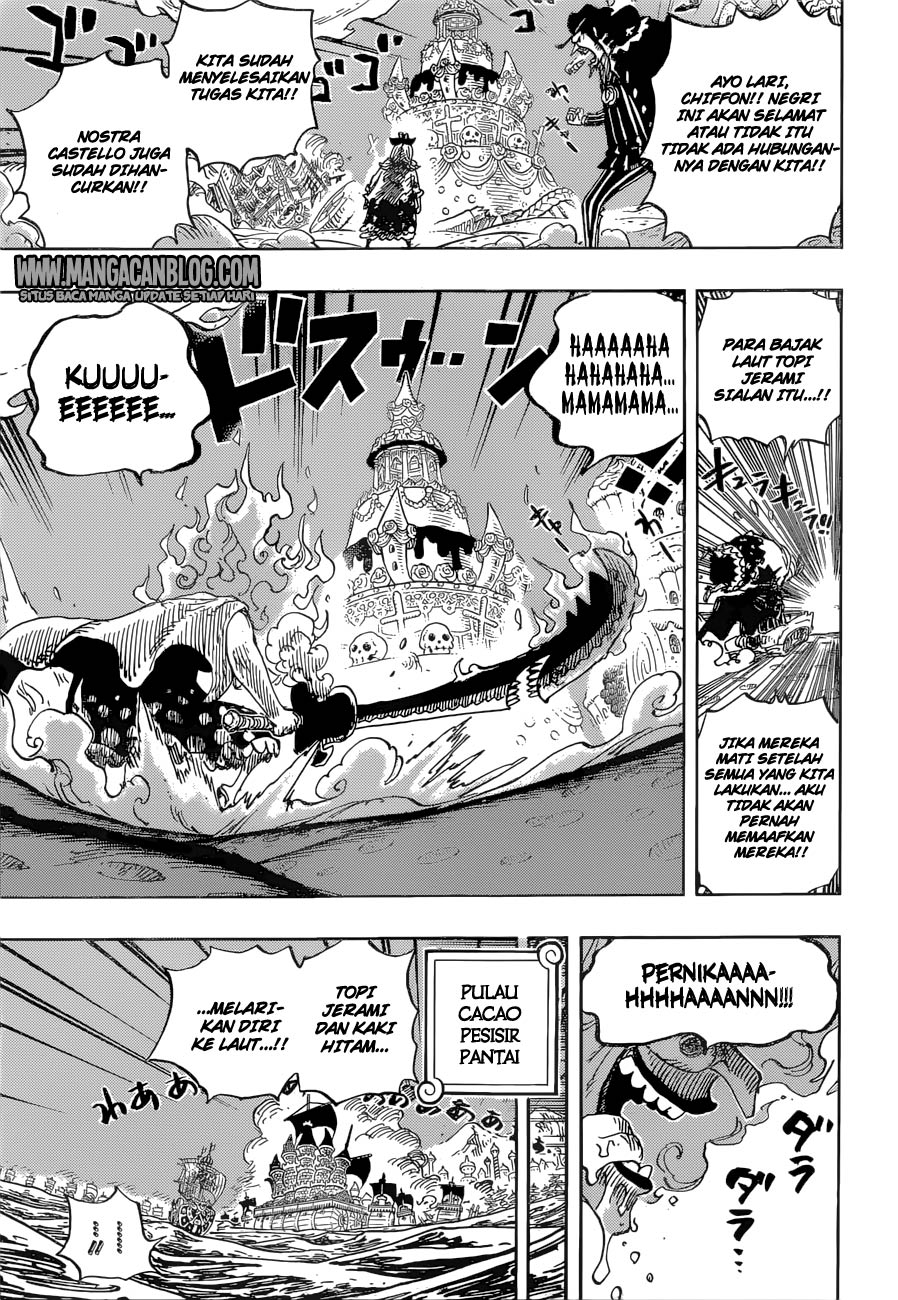 One Piece  Chapter 899 Gambar 7