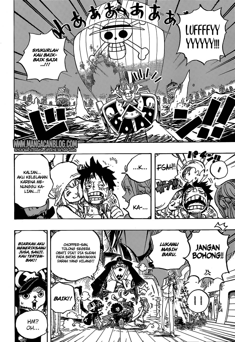 One Piece  Chapter 899 Gambar 8