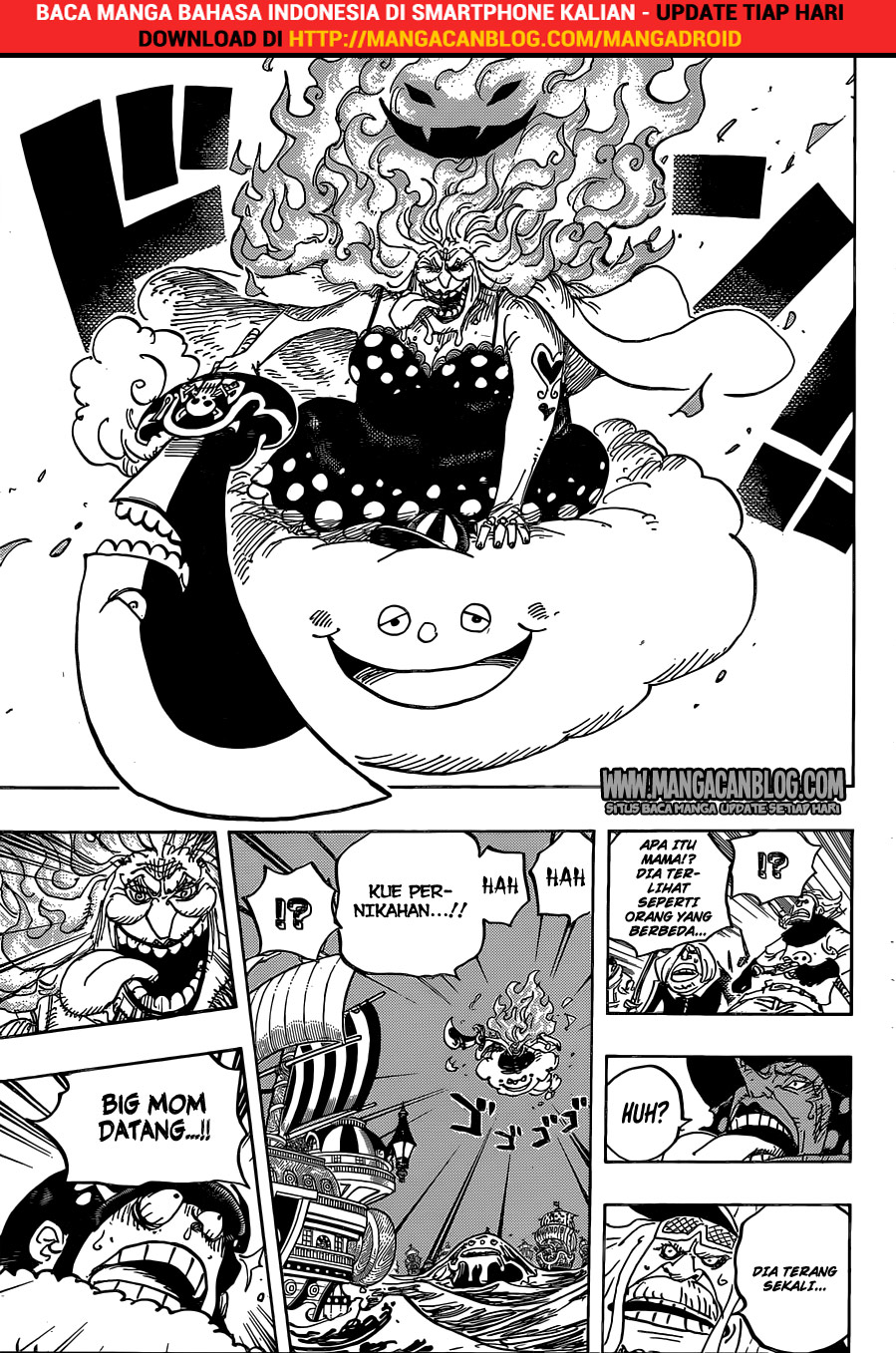One Piece Chapter 889 Gambar 16
