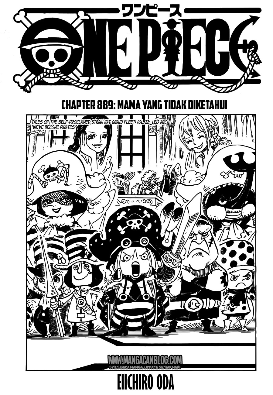 One Piece Chapter 889 Gambar 3