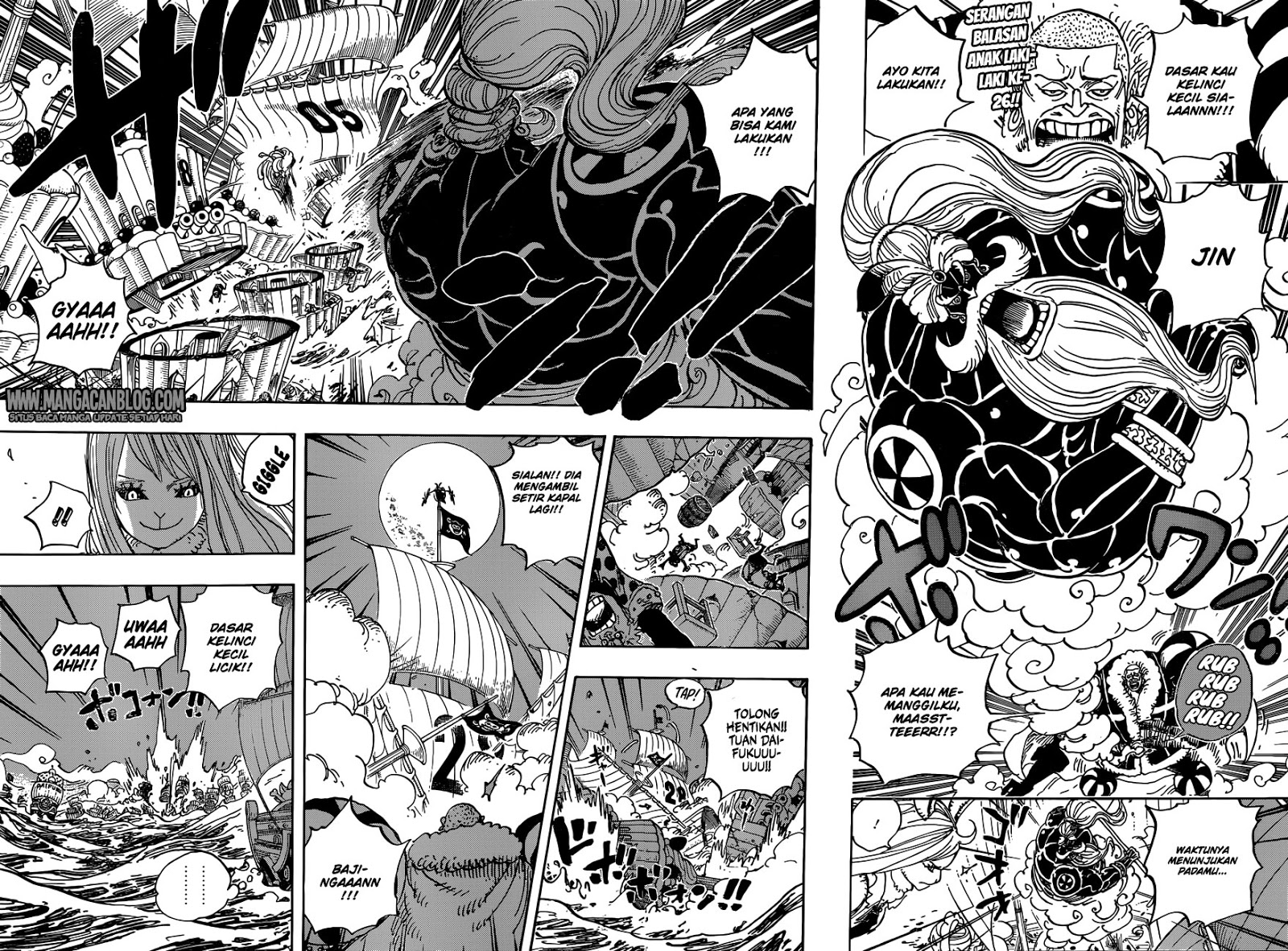 One Piece Chapter 889 Gambar 4