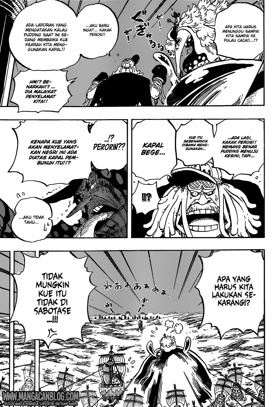One Piece Chapter 889 Gambar 8