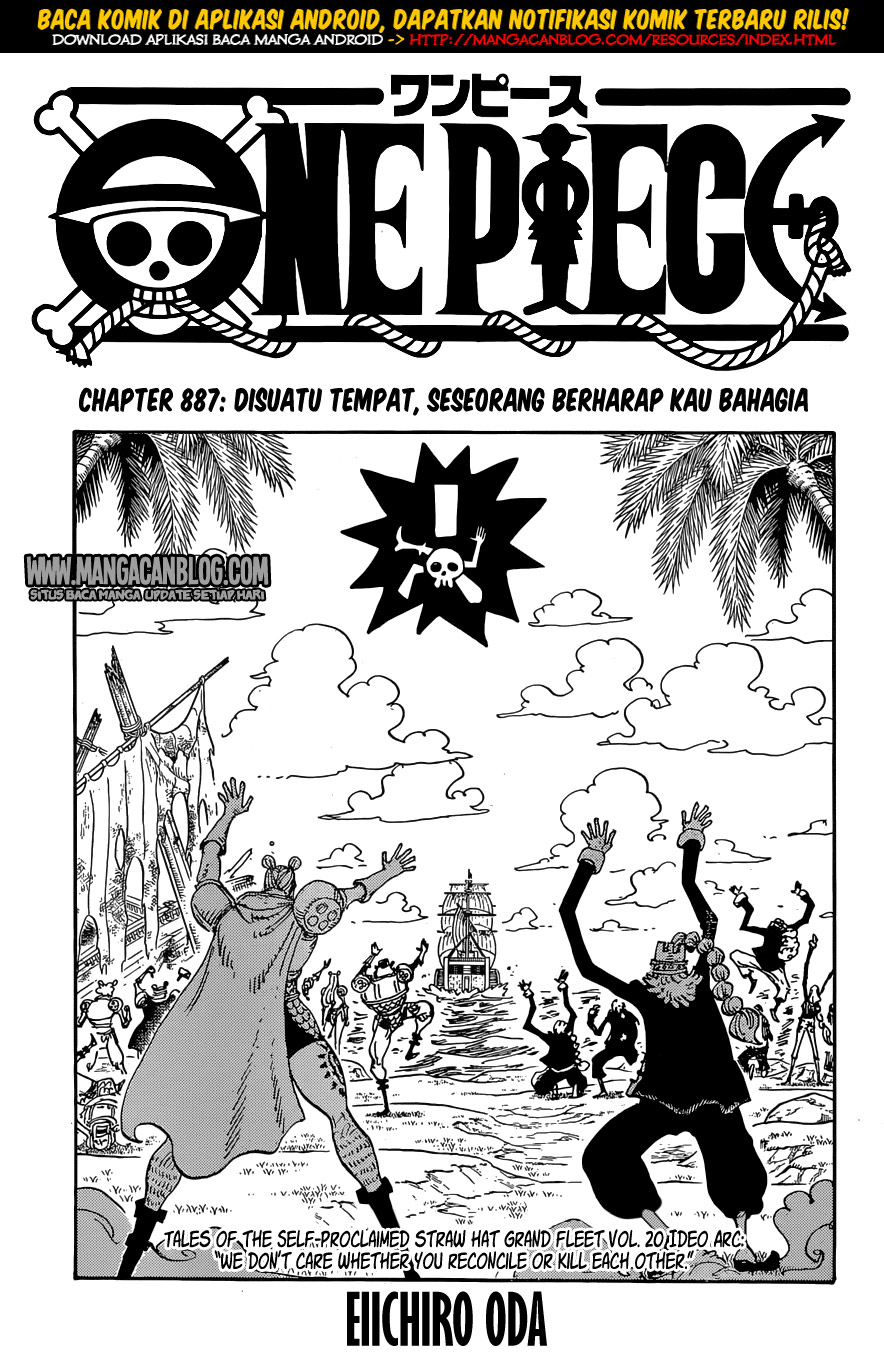 Baca Komik One Piece Chapter 887 Gambar 1