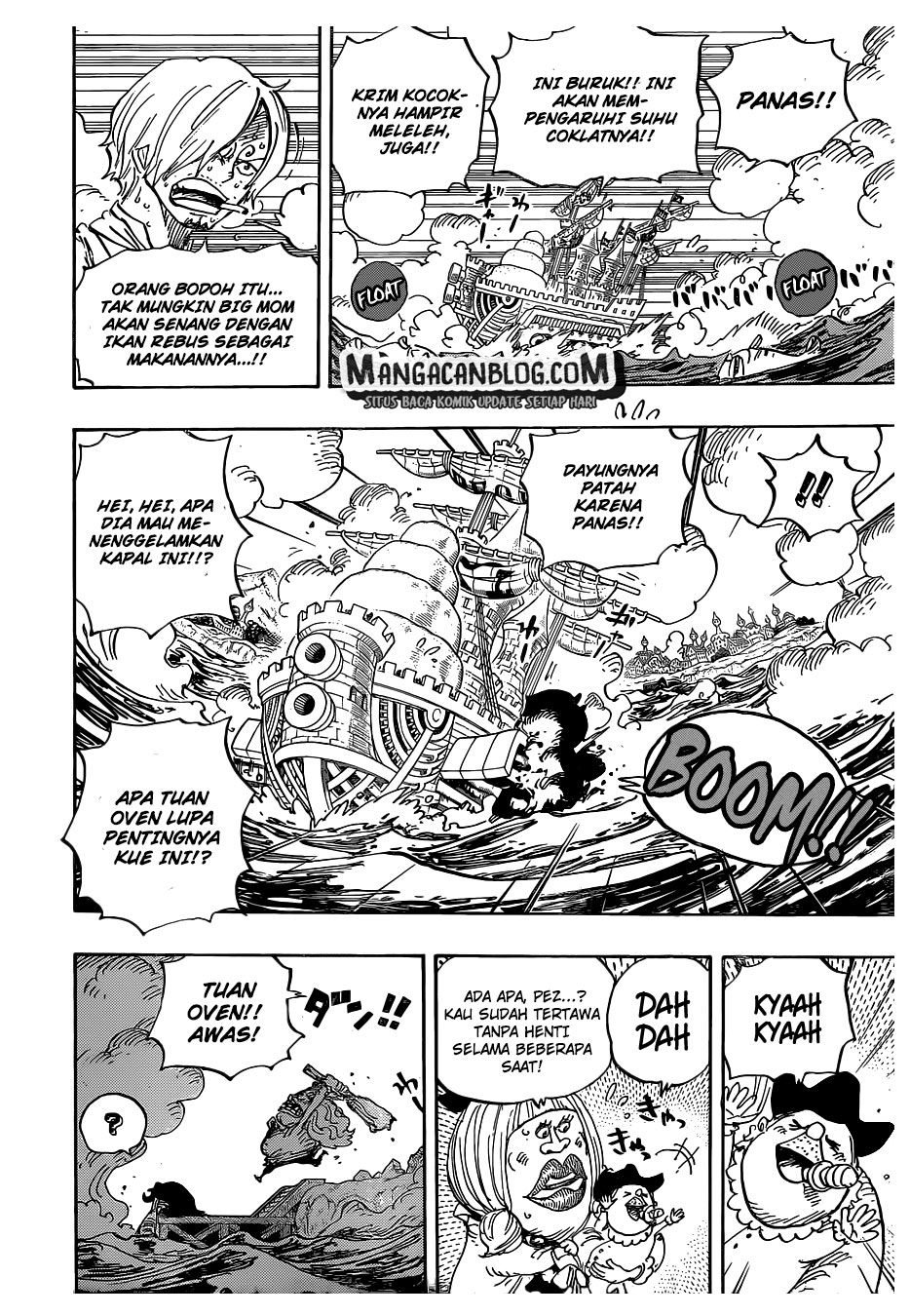One Piece Chapter 887 Gambar 11