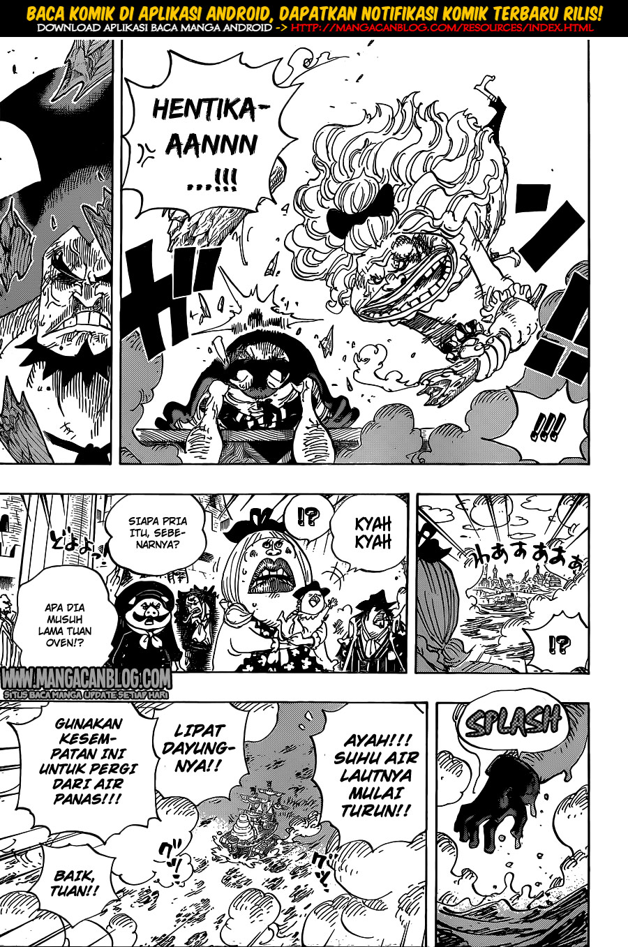 One Piece Chapter 887 Gambar 12
