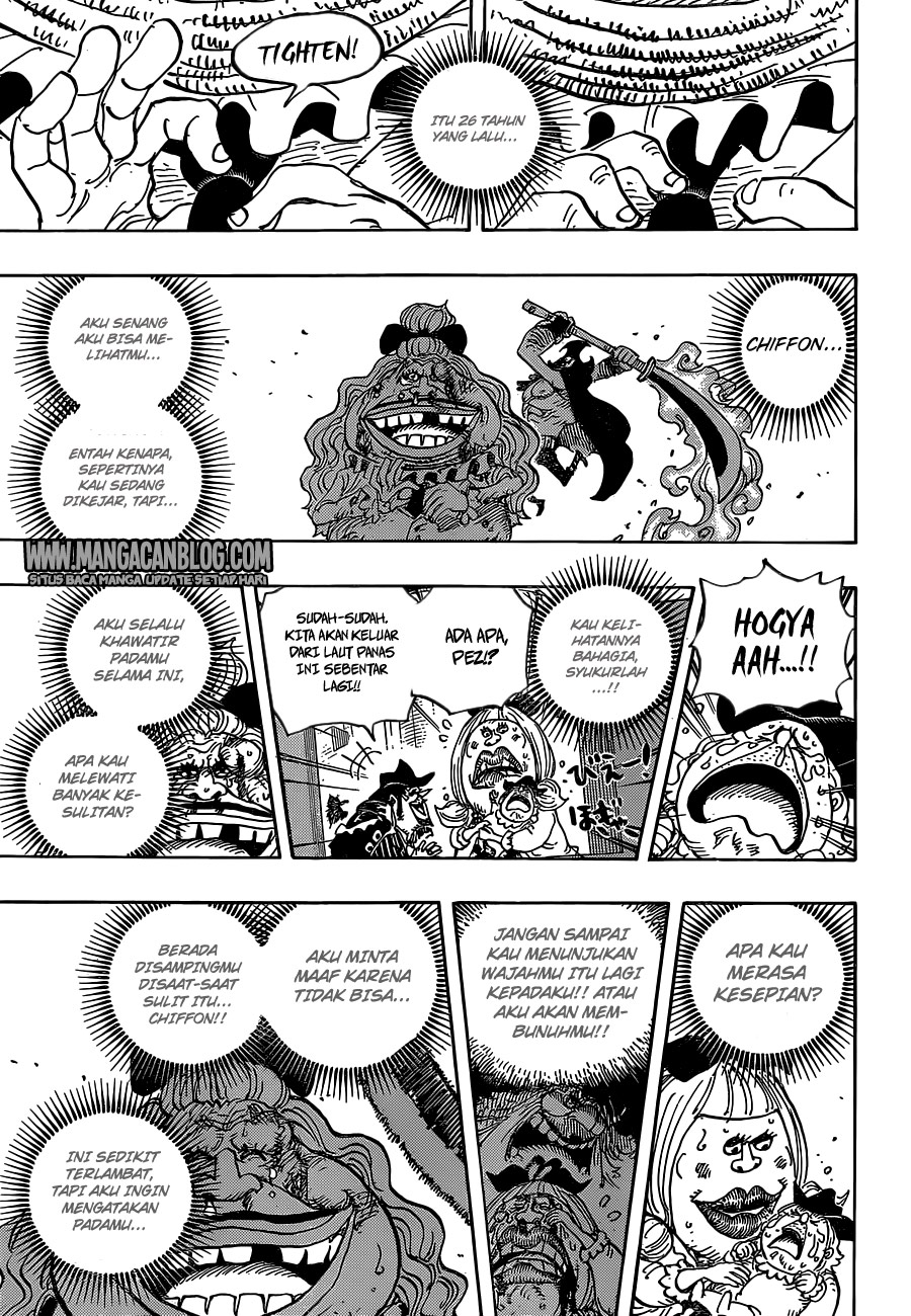 One Piece Chapter 887 Gambar 14