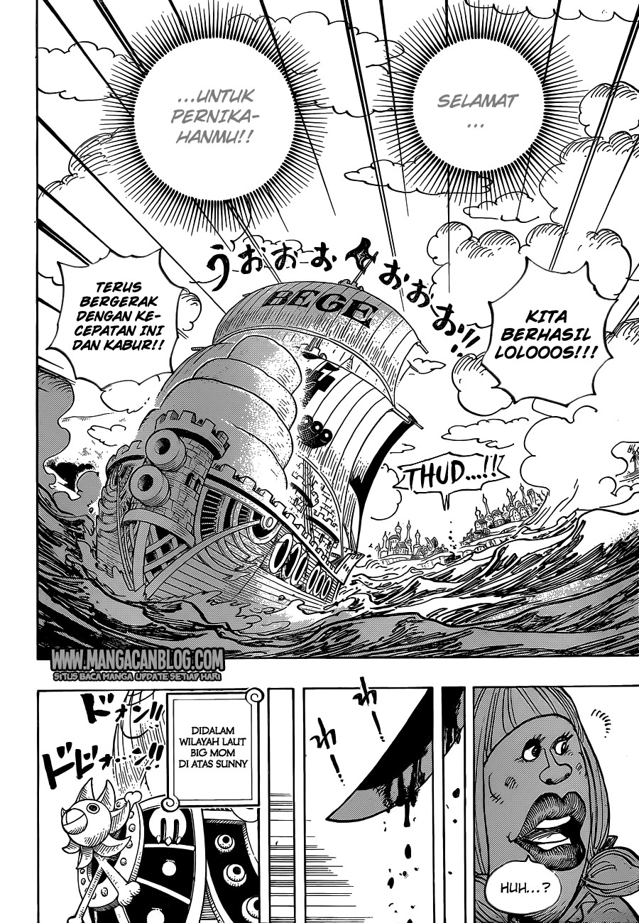 One Piece Chapter 887 Gambar 15