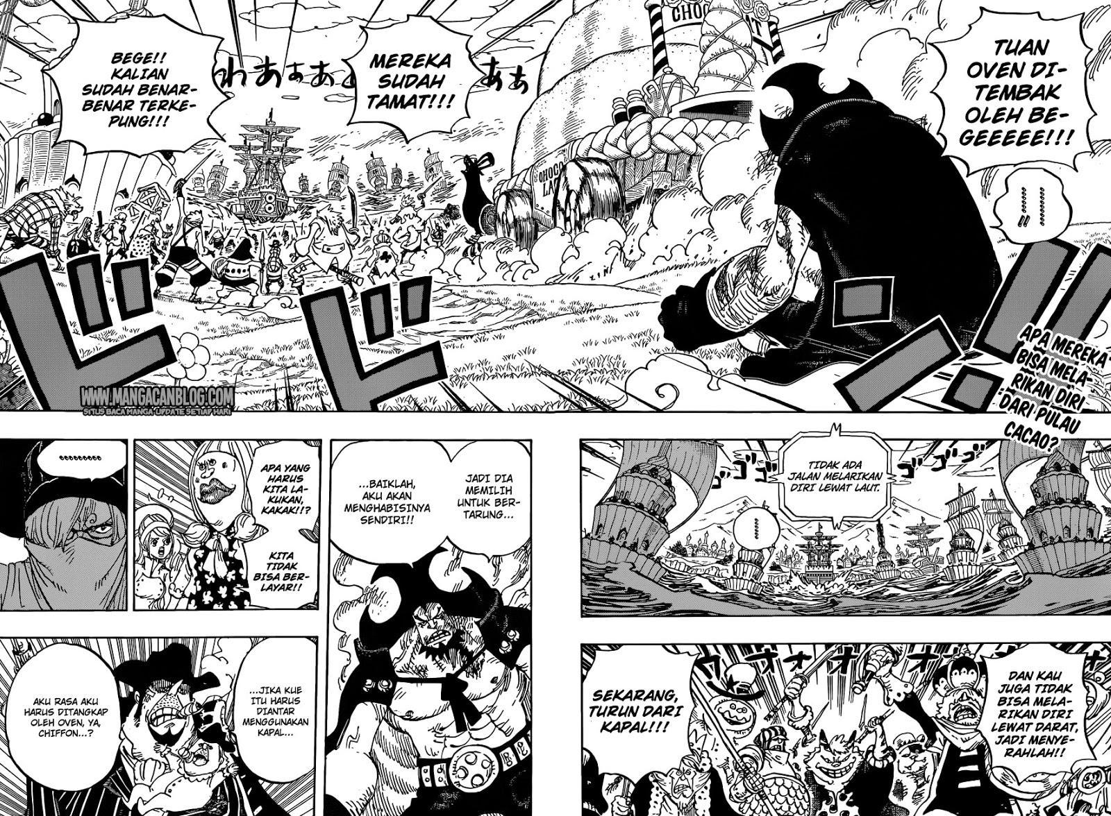 One Piece Chapter 887 Gambar 3