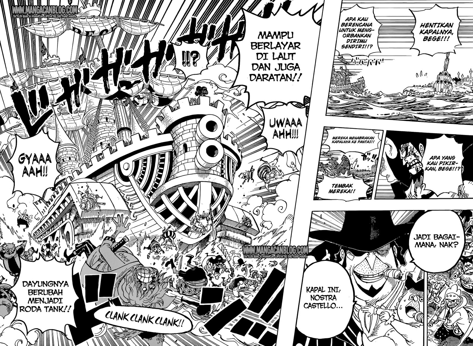 One Piece Chapter 887 Gambar 4