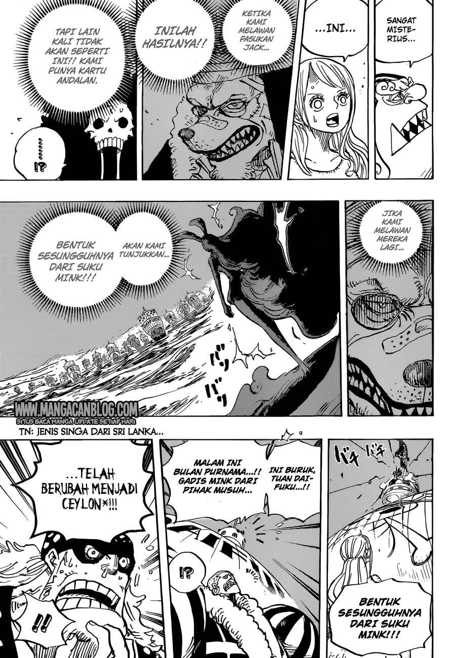 One Piece Chapter 888 Gambar 11