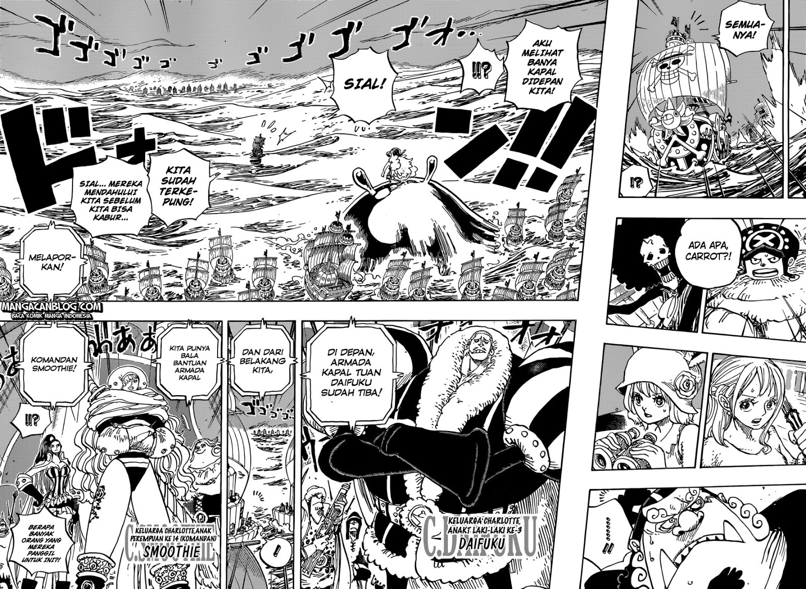 One Piece Chapter 888 Gambar 6