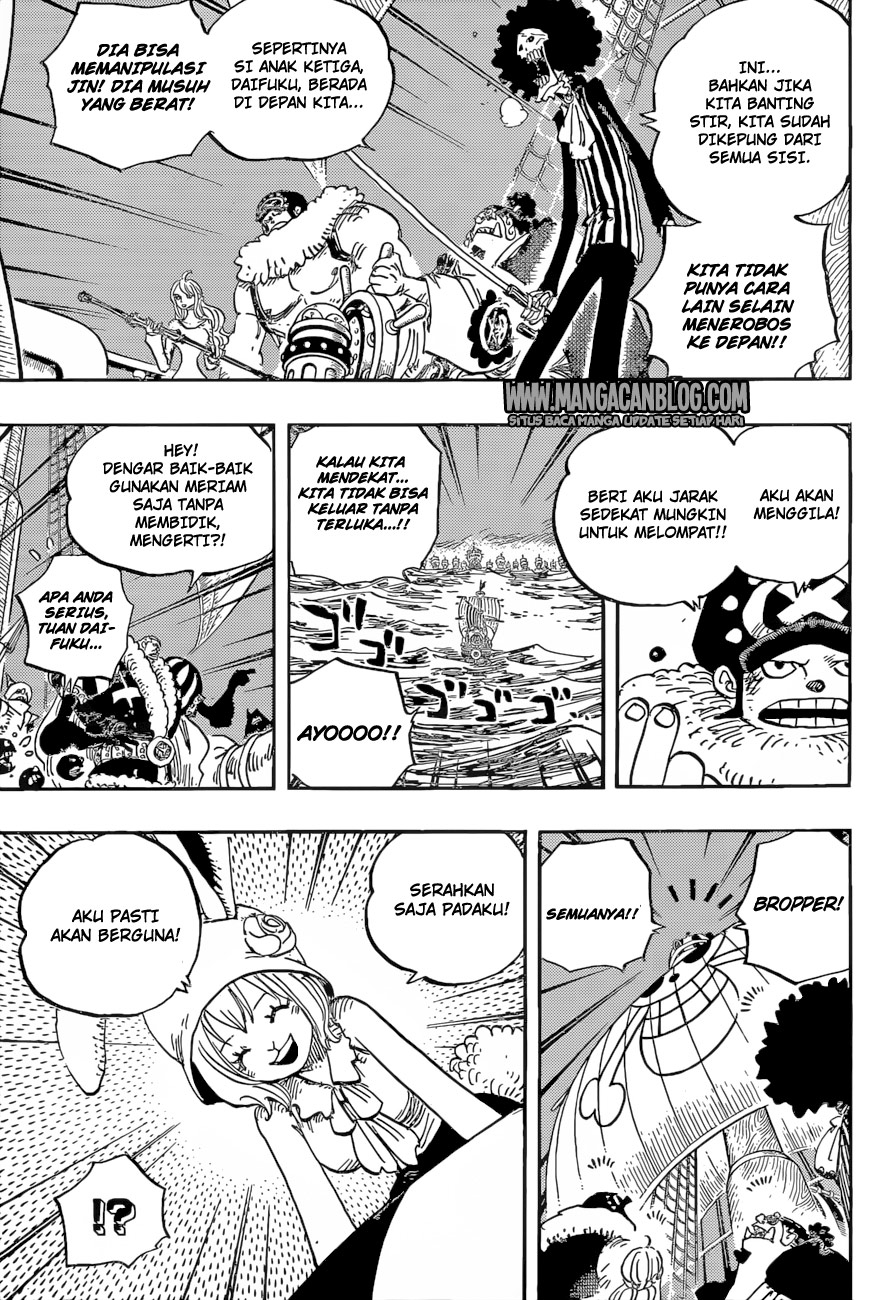 One Piece Chapter 888 Gambar 8