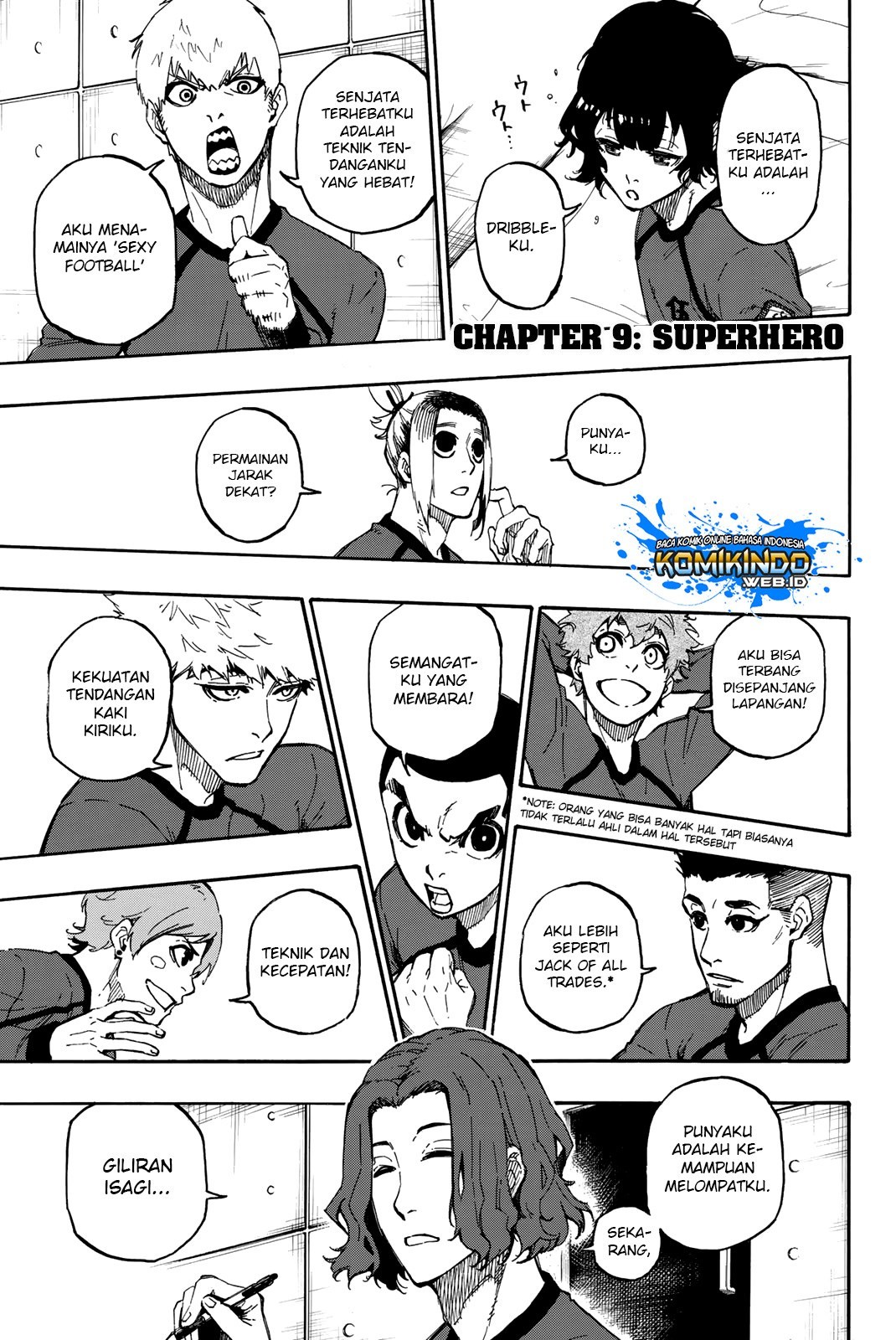 Baca Manga Blue Lock Chapter 9 Gambar 2