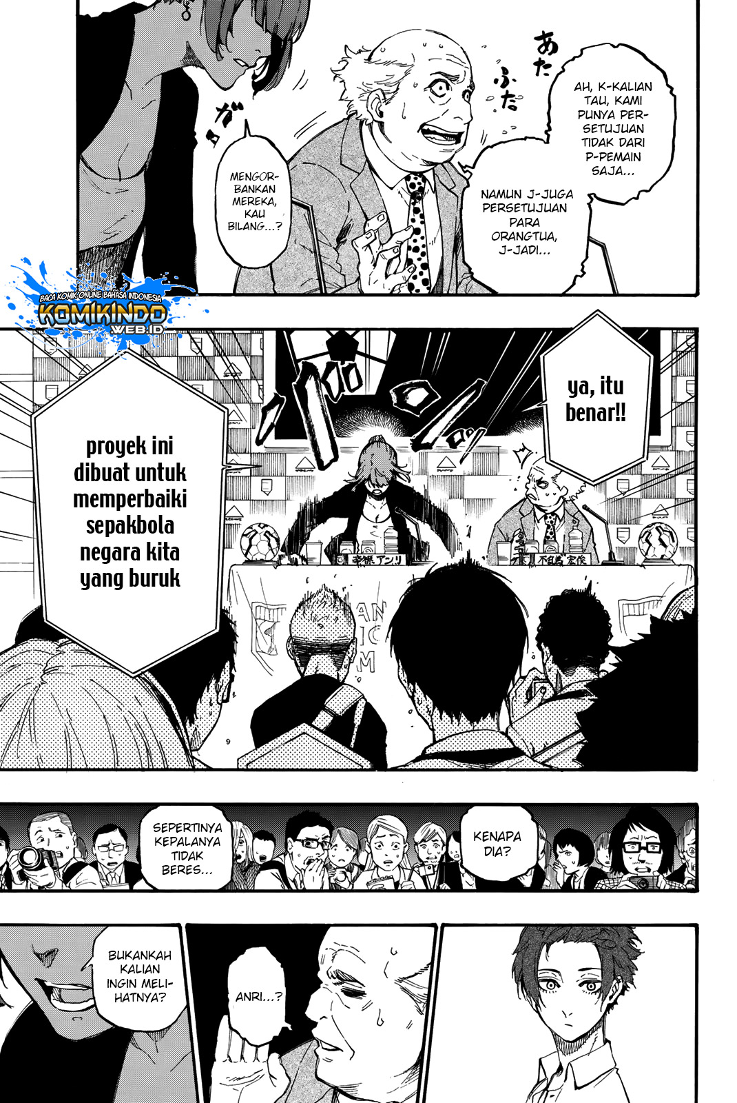 Blue Lock Chapter 04 Gambar 8