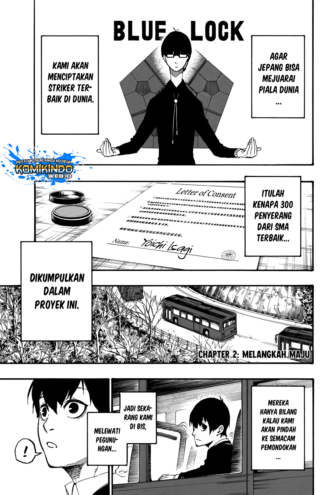 Baca Manga Blue Lock Chapter 2 Gambar 2