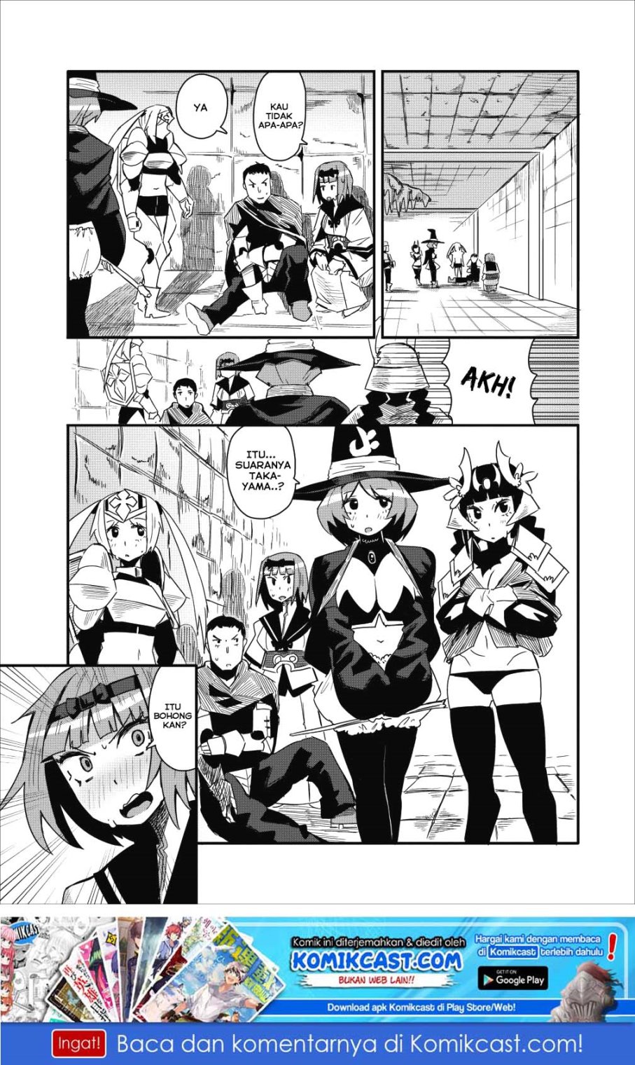 Baca Manga Class-goto Shuudan Teni Shimashita ga, ichiban Tsuyoi Ore wa Saijaku no Shounin ni Gisouchuu Chapter 8 Gambar 2